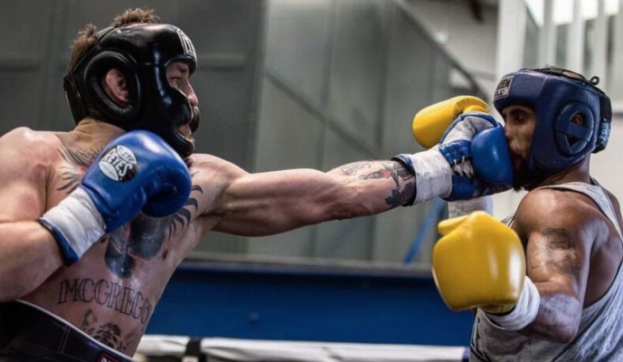 cleaning sparring gear