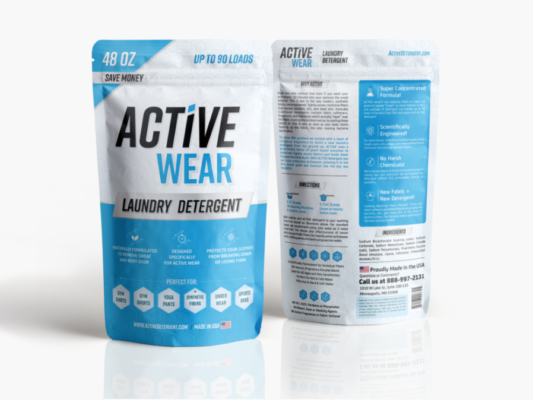 active detergent for lululemon clothing