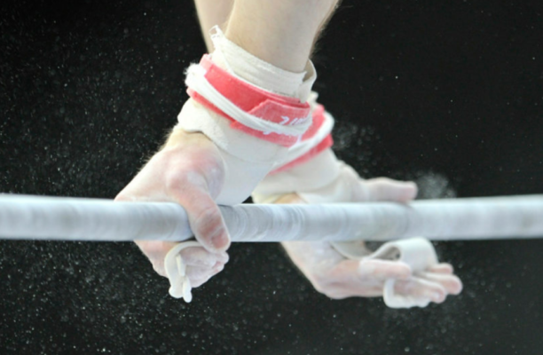 cleaning gymnastics grips