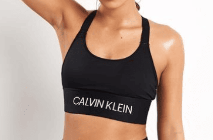 washing calvin klein sports bras