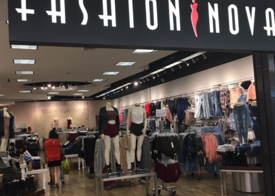 fashion nova retail store