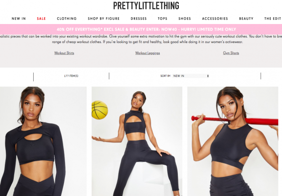 Gym Wear, Women's Gym Clothes & Activewear, PrettyLittleThing