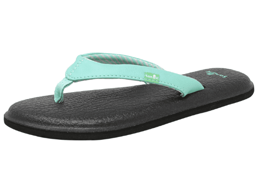 how to clean sanuk flip flops