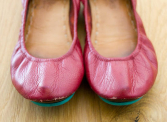 remove scuffs from tieks