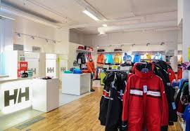 inside helly hansen store