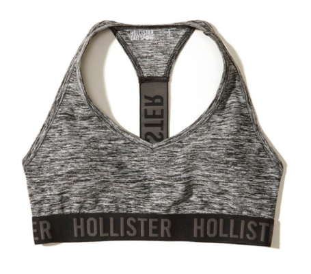 washing hollister sports bras