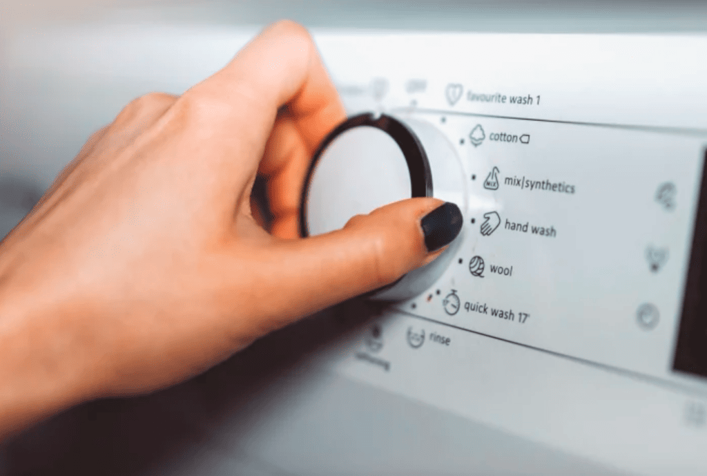 choosing a gentle cycle