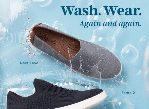 how to wash lifestride sneakers