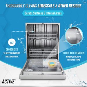 Active Cleaners for Dishwasher & Washing Machine.
