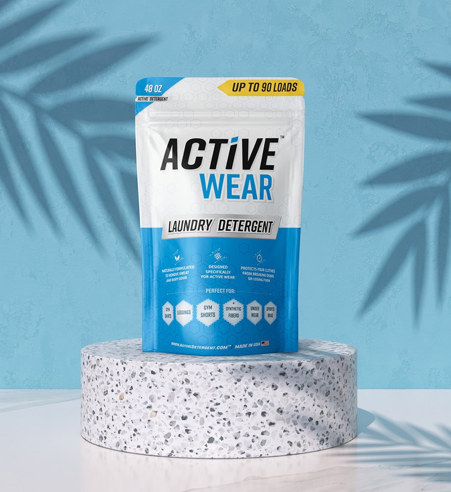Activewear Laundry Detergent Sweaty Workout Clothes Enzyme Cleaner