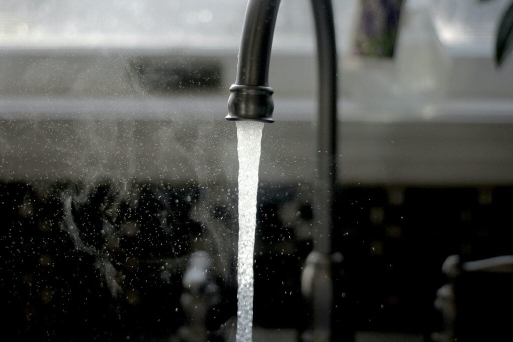disposal faucet full stream