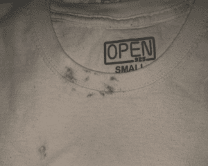 how to remove chocolate stains