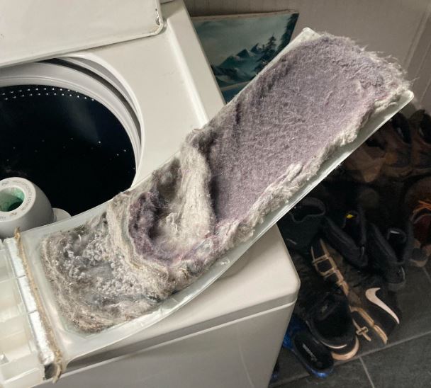 Easy DIY Washing Machine Lint Catcher. Prevent Clogged Pipes