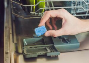 using active dishwasher cleaner tablets