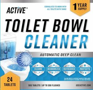 active automatic toilet bowl cleaner