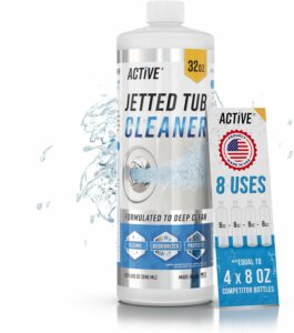 tub cleaning solution for jacuzzi and whirlpool baths