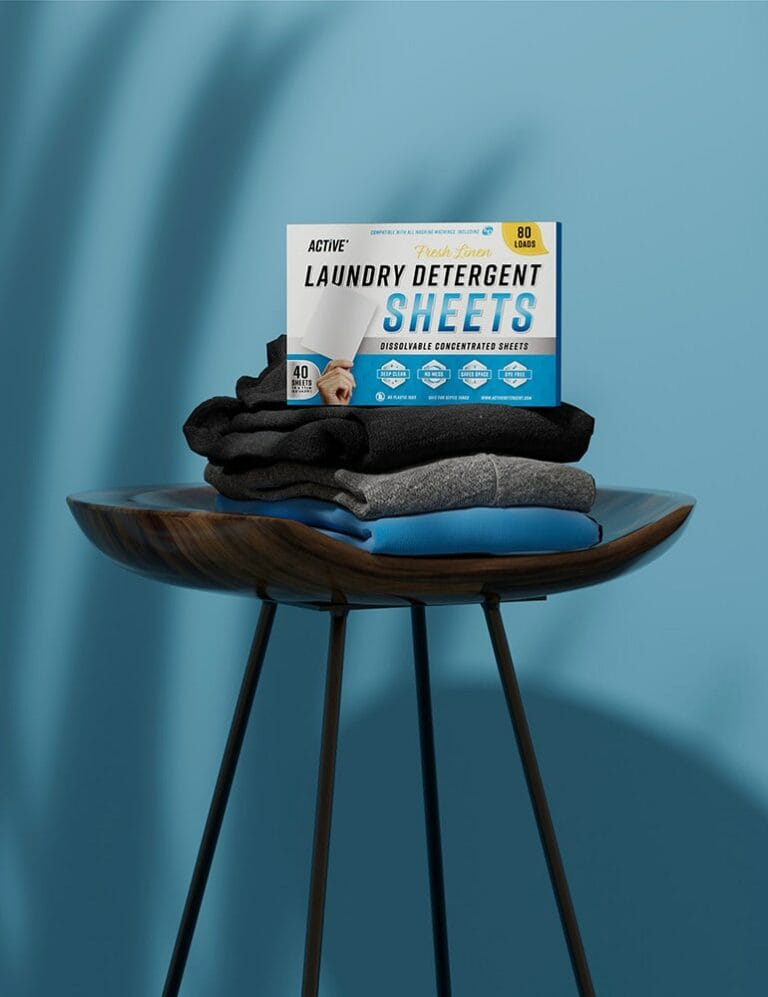 ACTIVE Laundry Detergent Sheets Eco Friendly Wash Strips