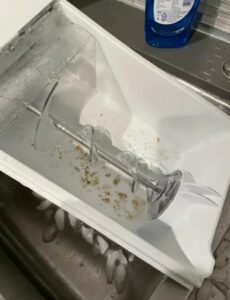 how to improve ice taste by cleaning the machine