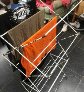air drying clothing