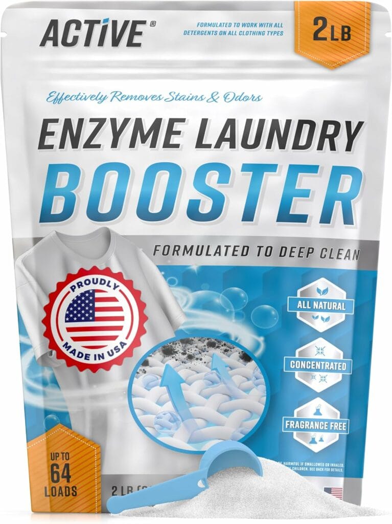 active enzyme laundry booster