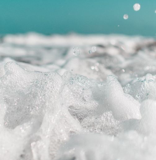 create a soapy solution