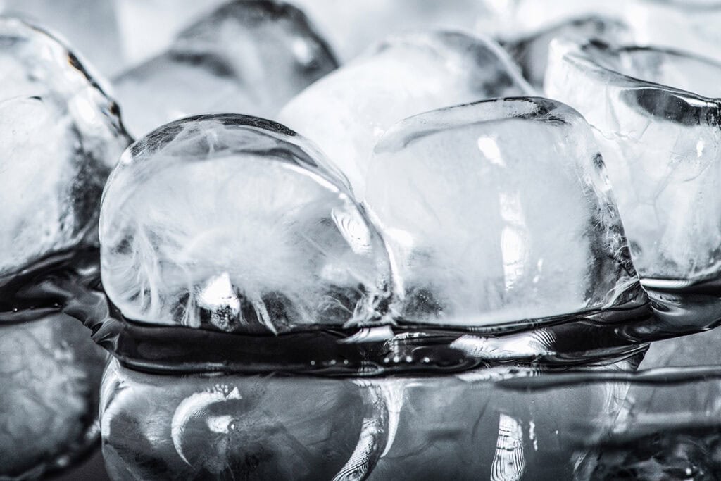 ice cubes