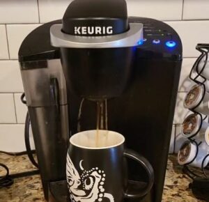 Keurig machine tipping water damage