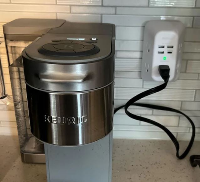 Keurig water leak electrical burning damage