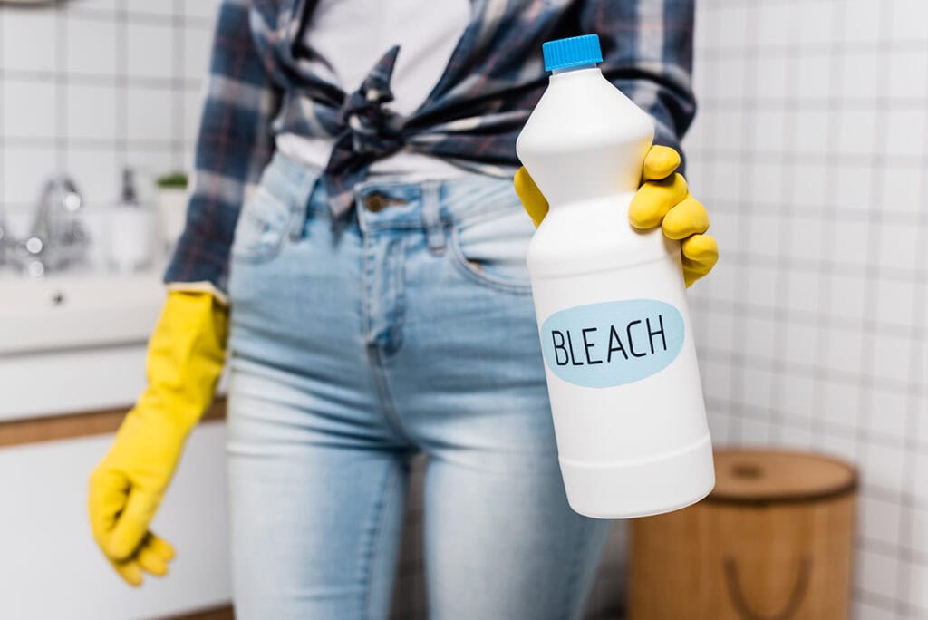 measure bleach