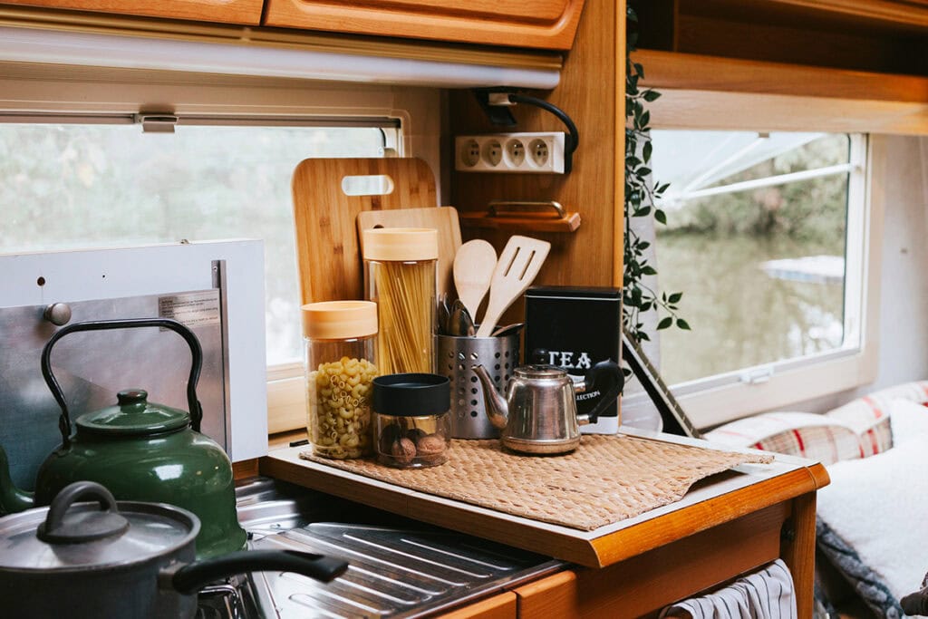 rv kitchen storage