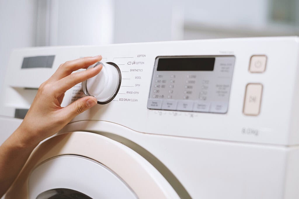 washing machine settings