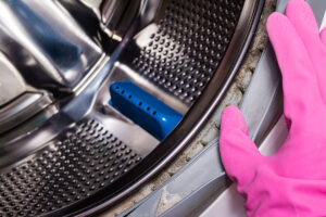 wipe the washer after cleaning
