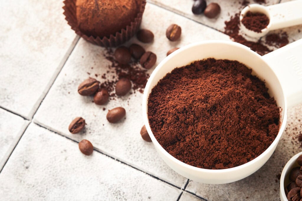 coffee grounds