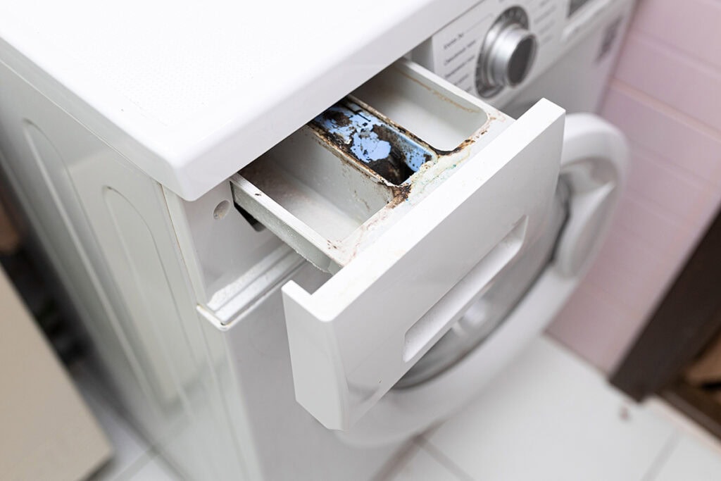 detergent tray maintenance