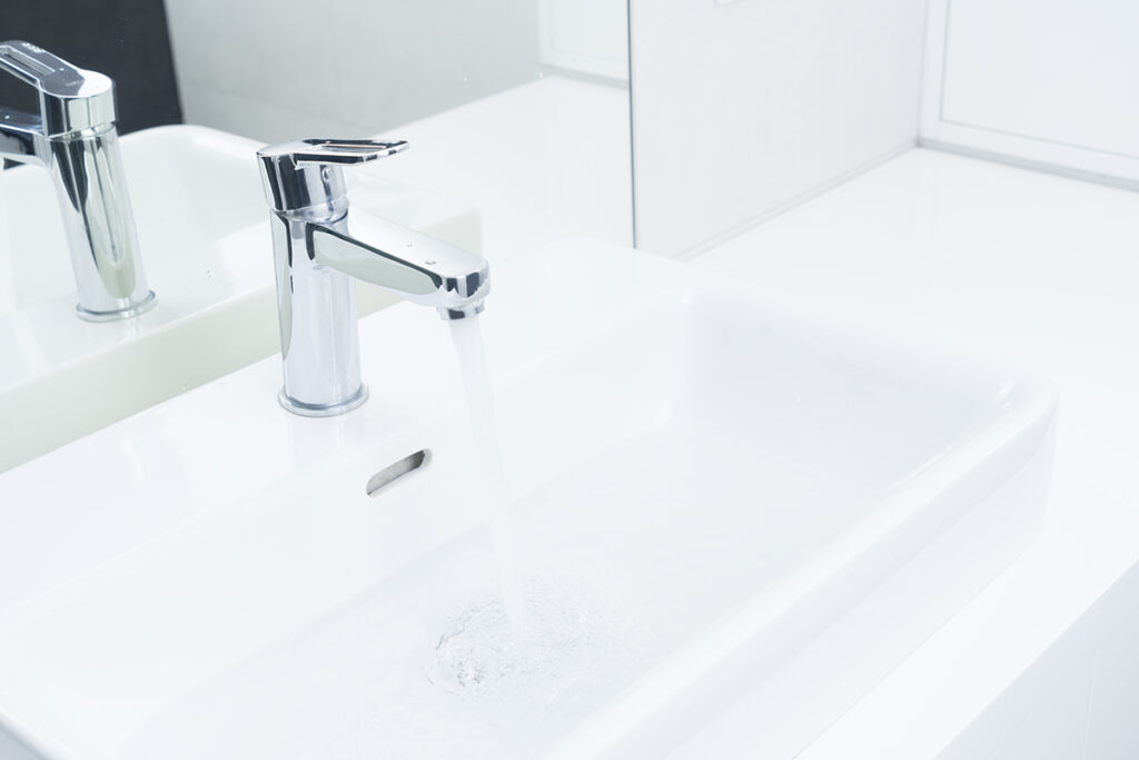 fill sink