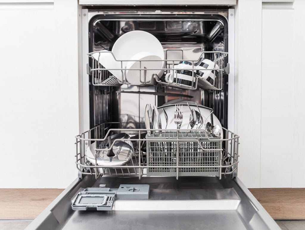 having a clean dishwasher