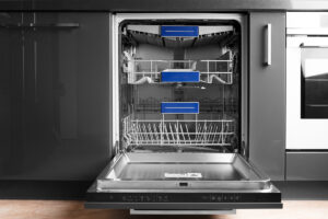 leave dishwasher open