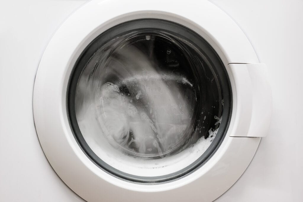 running wash cycle