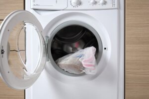 shoes in washer