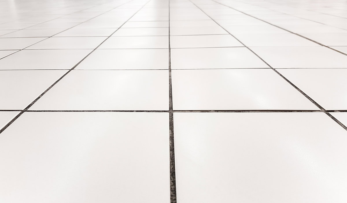 how to clean grout tiles