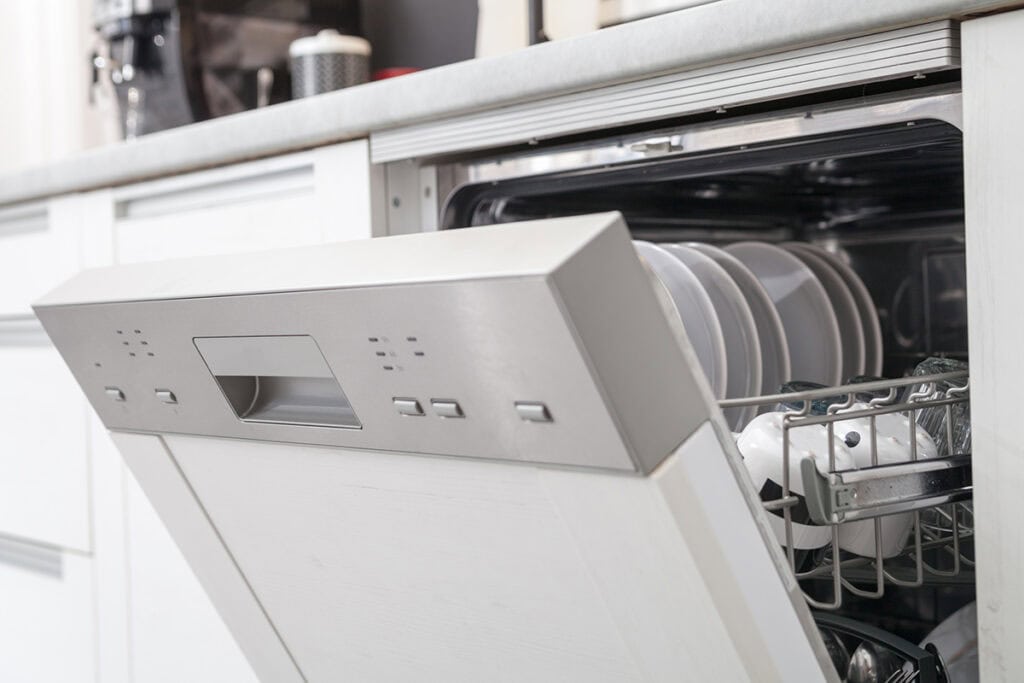 unplug dishwasher