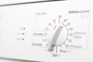 washing machine setting