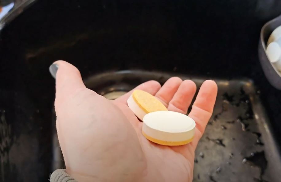 active garbage disposal cleaner tablet