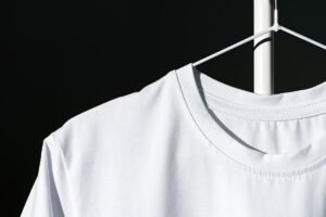 air dry white garment