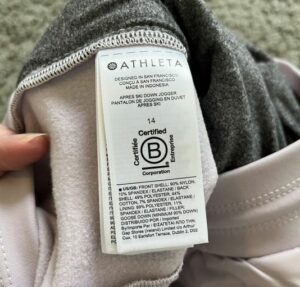athleta tag