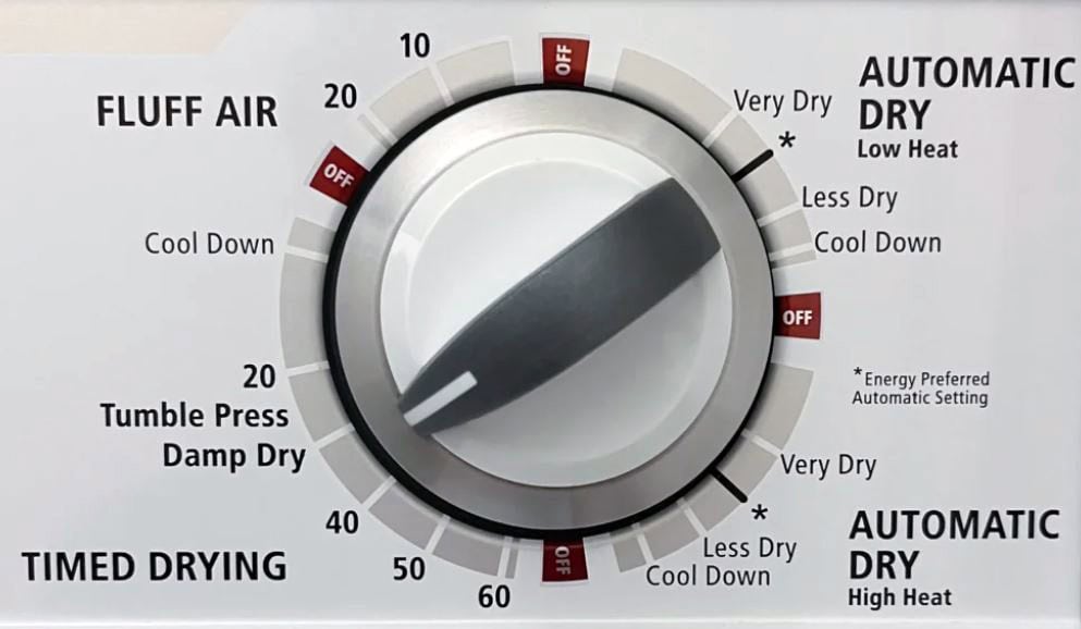 dryer settings 2