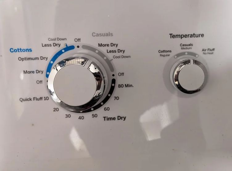 dryer settings