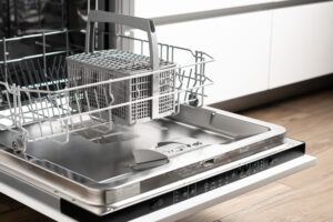 open dishwasher