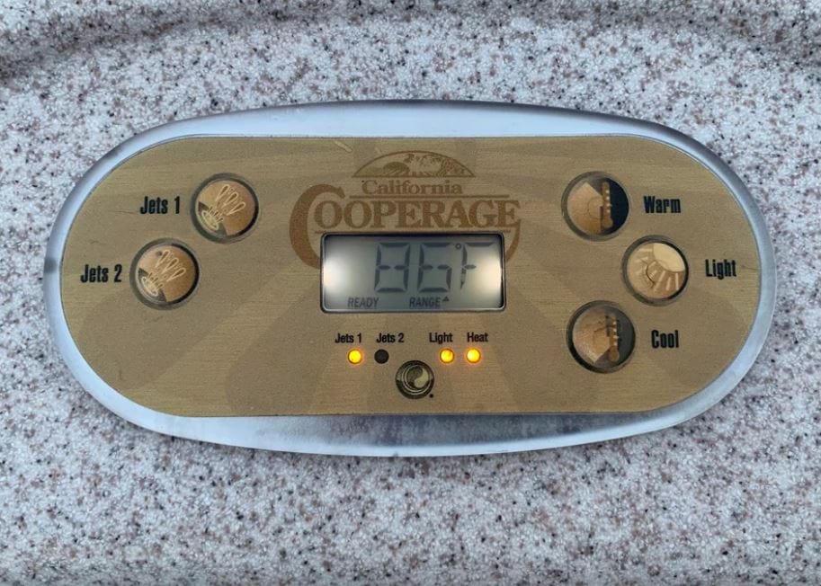 power down hot tub