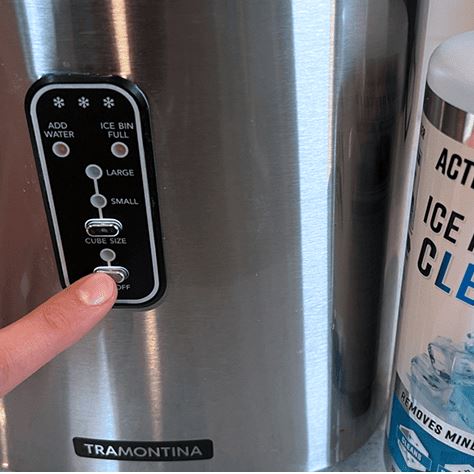 active ice machine maker run cycle